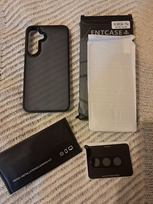 Matowe etui na telefon Samsung S24+/Plus (zestaw)