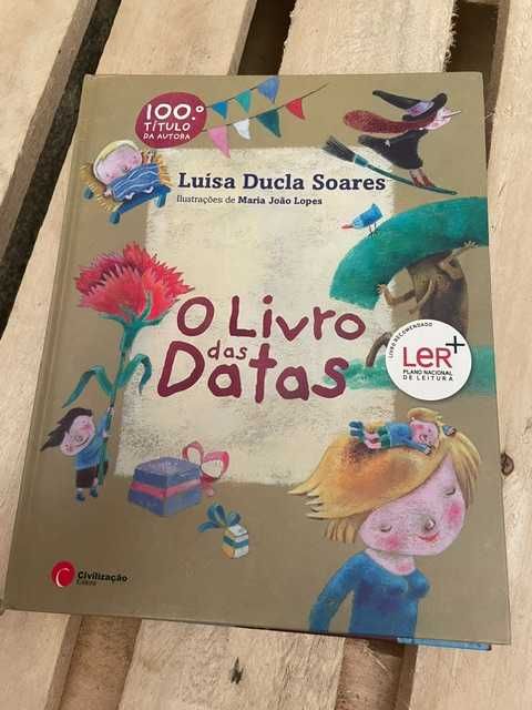 Livro O Livro das Datas – Luísa Ducla Soares, Civilização Editora