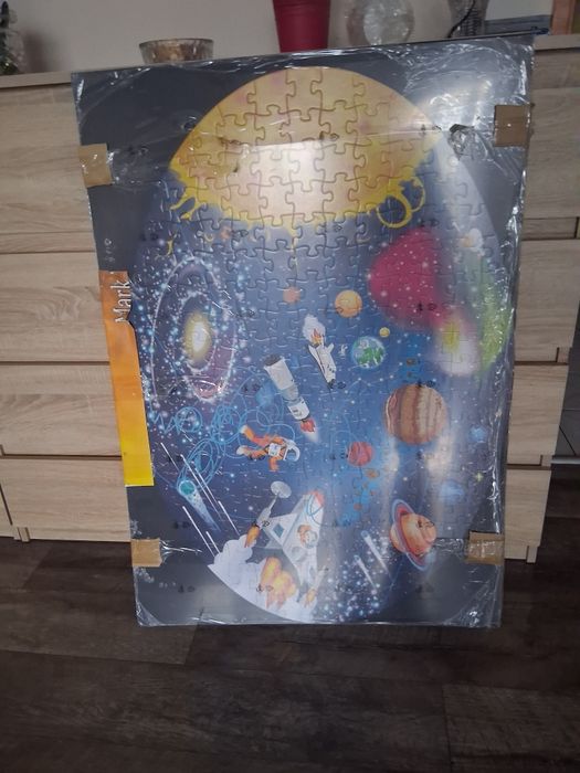 Oddam za darmo. Obraz z puzzli kosmos 100x70