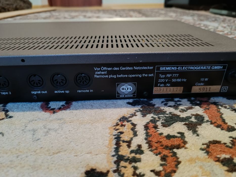 Продам предварительный усилитель  Simens 777