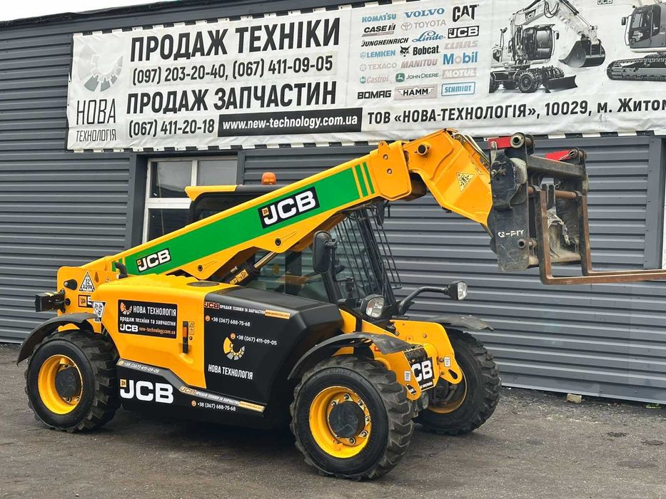 Продам навантажувач телескопічний JCB 525-60 2017р. 54,5 кВт.