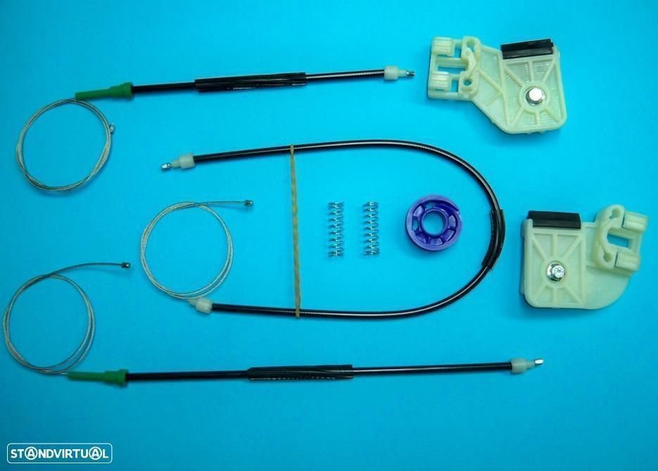 Kit reparação elevador dos vidros VW Polo 9N frente e trás  NOVO