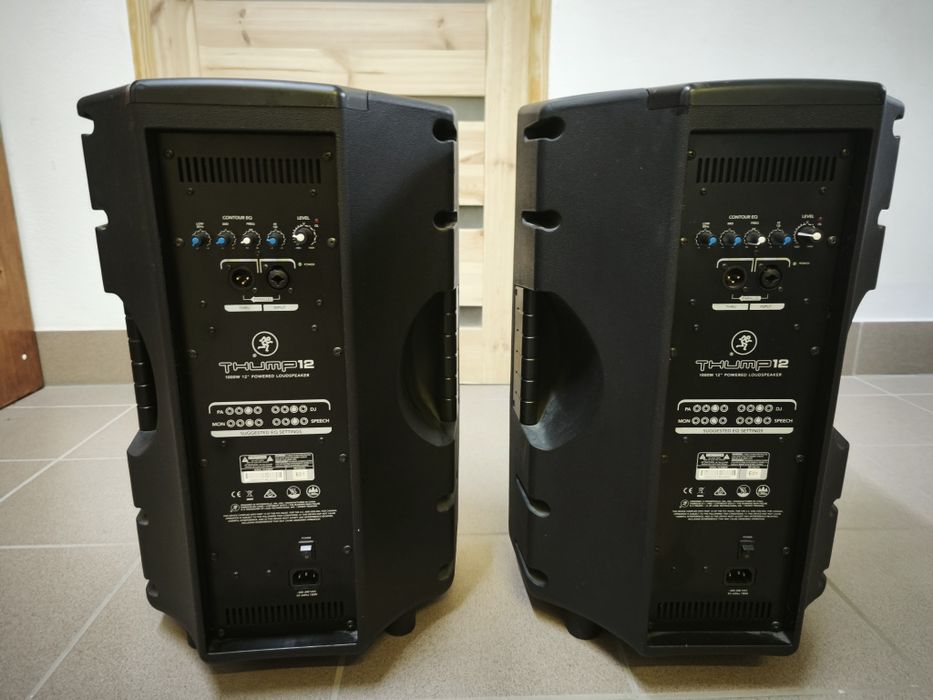 MACKIE SRM 1550, Thump12, Numark C2