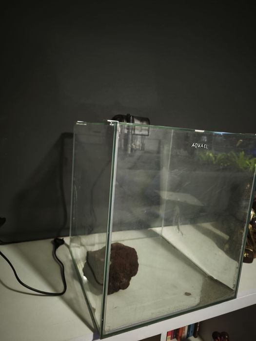 Aquario em cubo completo