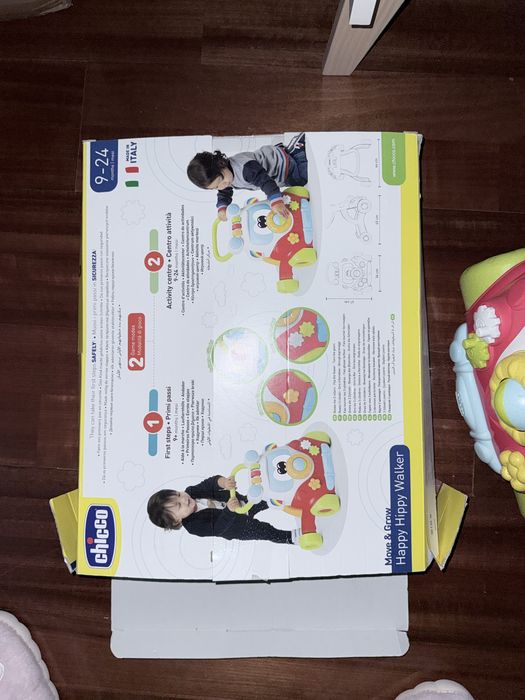 Carrinho andante para bebe