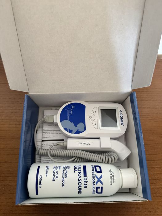 Doppler fetal ainda na caixa