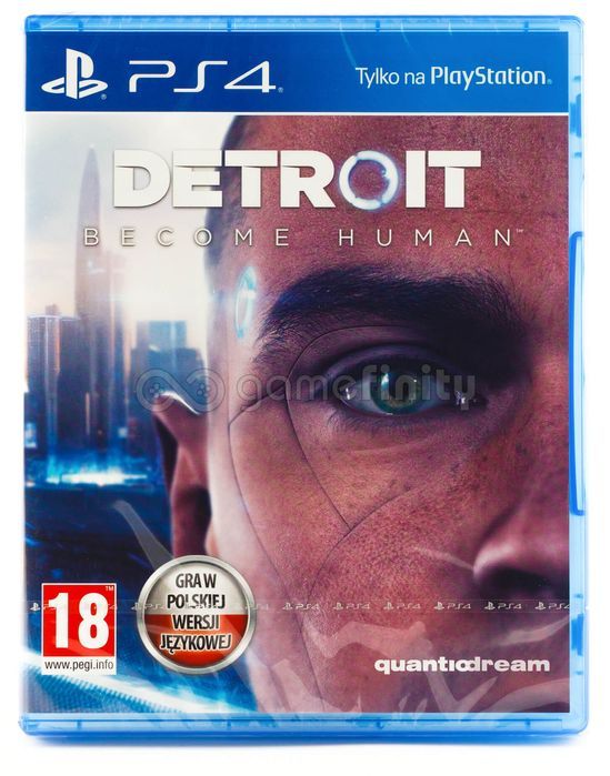 Detroit Become Human PL (PS4) Gra nowa w folii