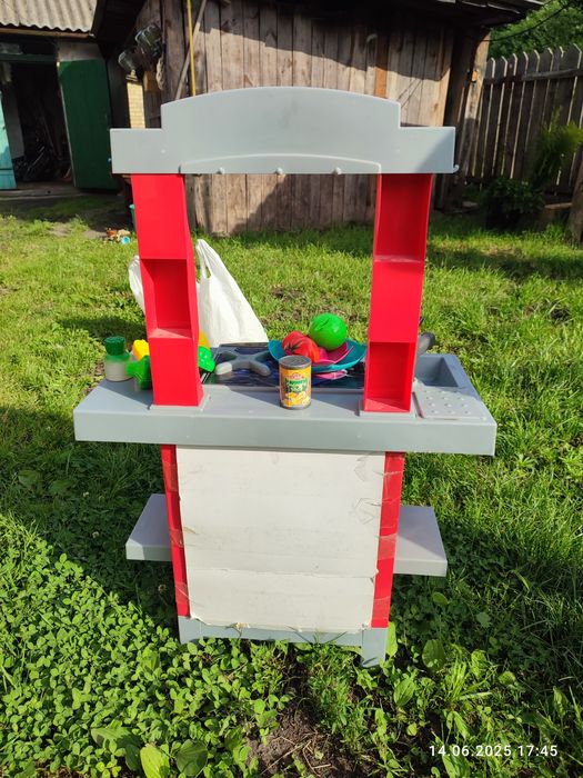 Кухня дитяча з духовкою +посуд/продукти