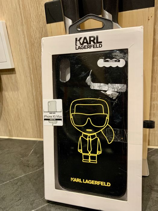 Etui na telefon iPhone XS Max Karl Lagerfeld