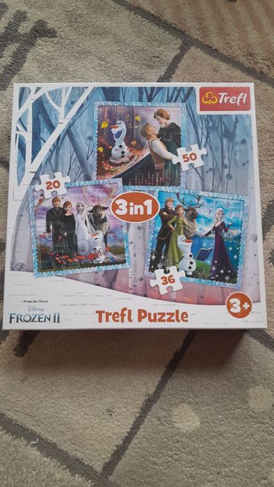 Zestaw puzzli 20-70 elementów