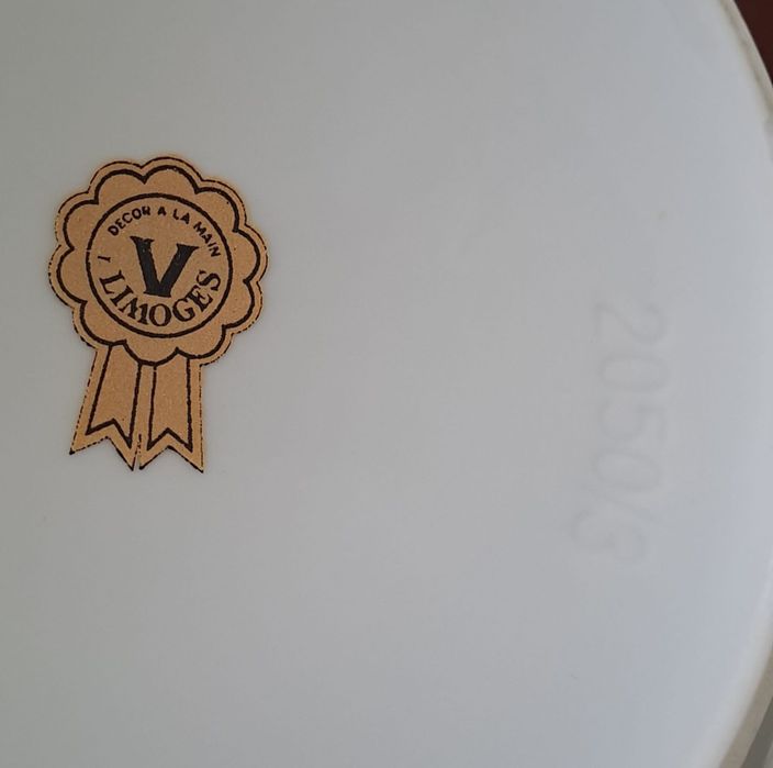 Hand-painted Limoges terrine64861317238147124