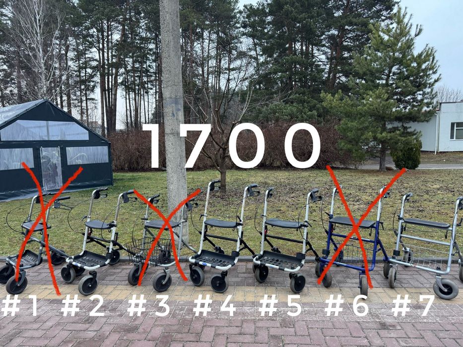 Німеччина! Ролатори ходунки роллер інвалідна коляска invacare dietz