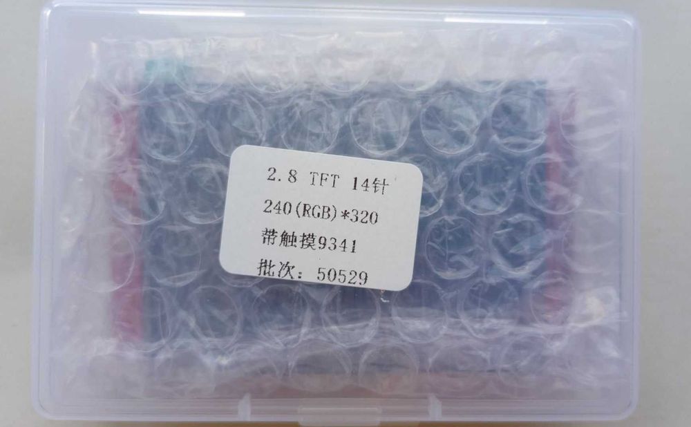 Arduino STM32 дисплей 2,8" 240x320 ILI9341 SPI с тач скрином и SD card