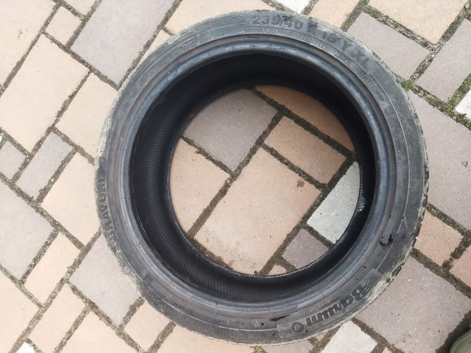 1шт Barum Bravuris 235/40 r18 Розпаровка, Одиночка
