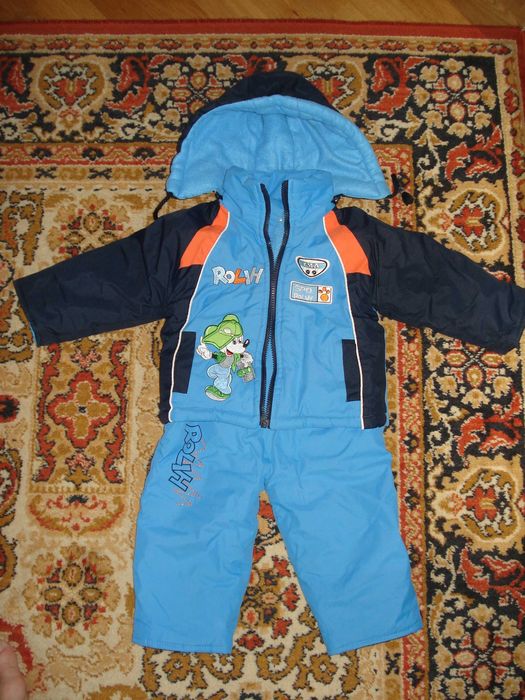 Костюм демисезонный, курточка, комбинезон, полукомбинезон