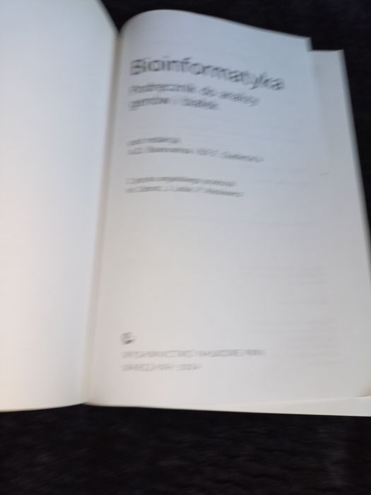 Bioinformatyka PWN
