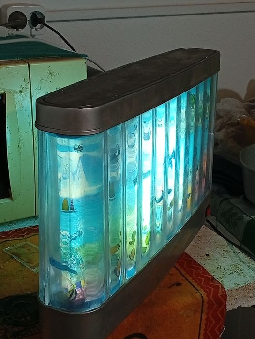 Aquário Decorativo Lâmpada em movimento