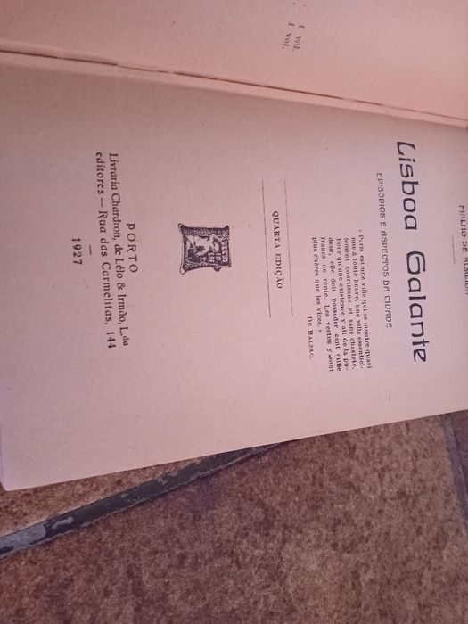 Fialho Almeida, antologia Fialho + Lisboa Galante