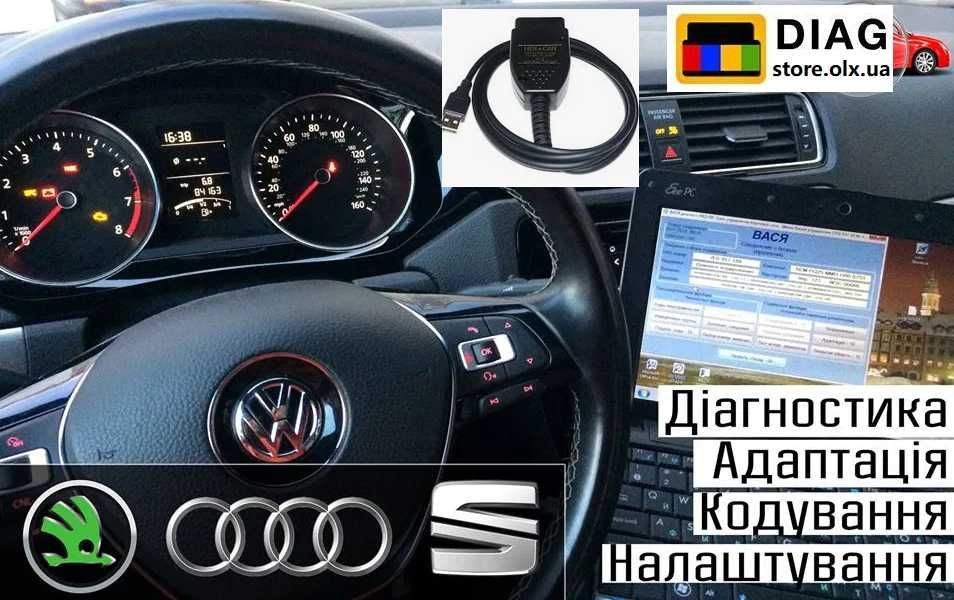 Сканер VAG VCDS Диагност 19.6/22.3 PRO+ Вася Диагност VAG COM ELM327 ...