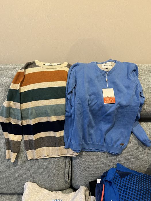 Zwstaw ubrań dla chlopca 122/128