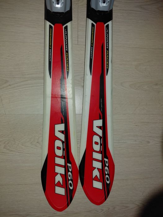 Volkl P60 Junior racer w Marker M450 z Holandii