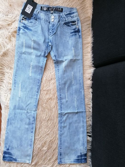 Spodnie jeans damskie 29 - M  NOWE