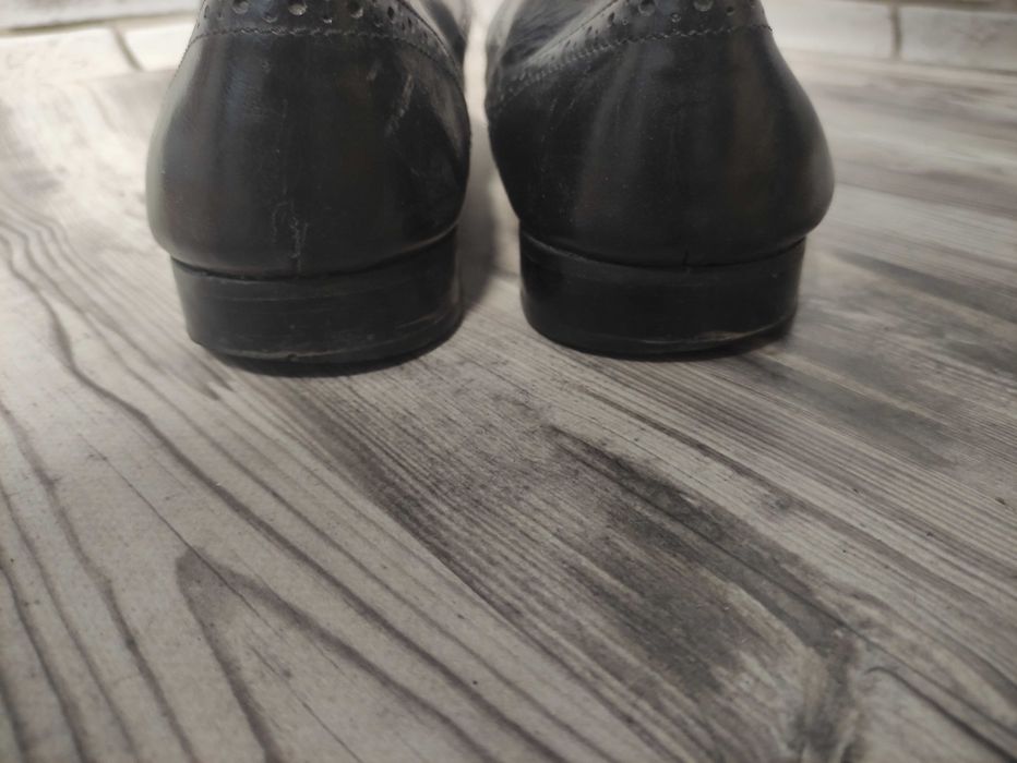 Шкіряні туфлі борги River Island, розмір 46