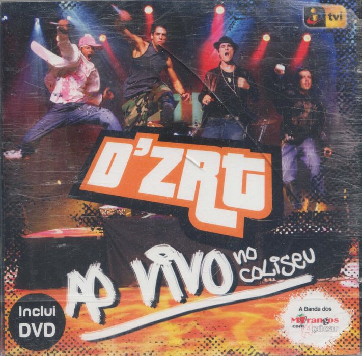 D'ZRT - Ao Vivo no Coliseu (CD+DVD) (novo)