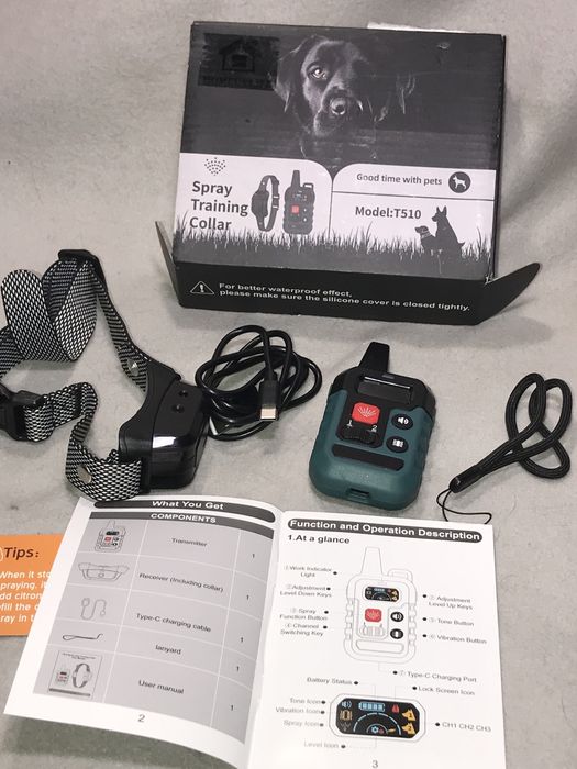 Спрей Нашийник для дресирування собак з пультом до 300 м