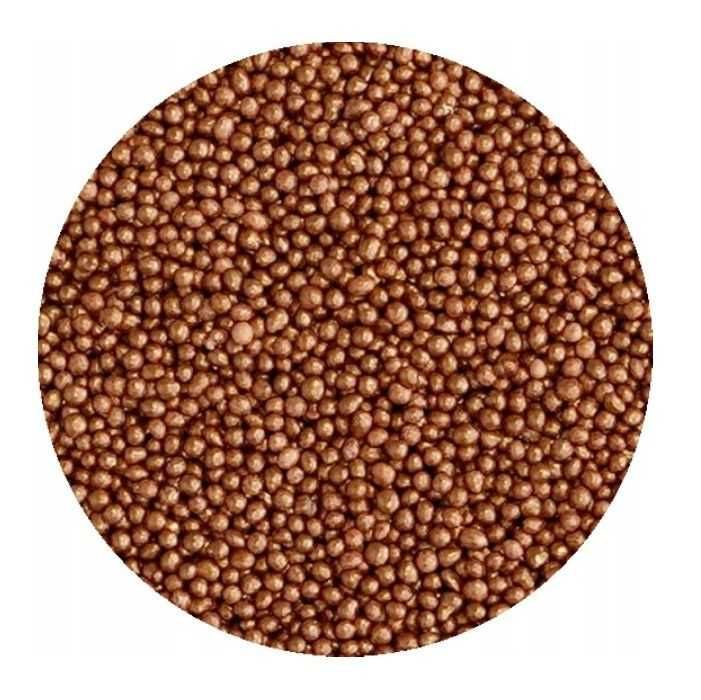 Posypka Cukrowa Maczek Perłowy Złoty Ciemny Retro 50G