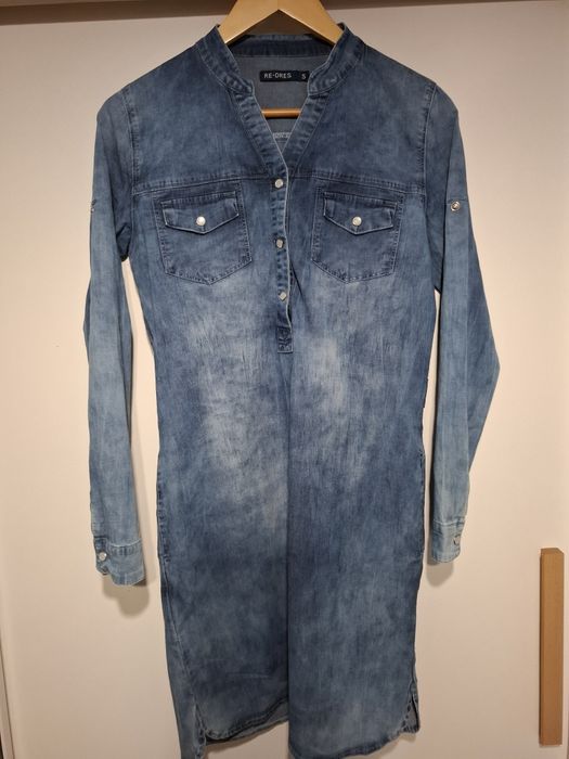 Sukienka z jeansu r S .