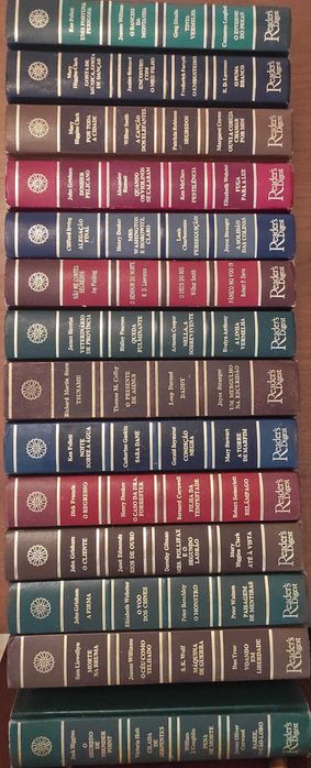 Livros diversos de Literatura Nacional e Internacional.
