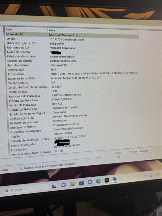 PC/Torre adaptado para Gaming
