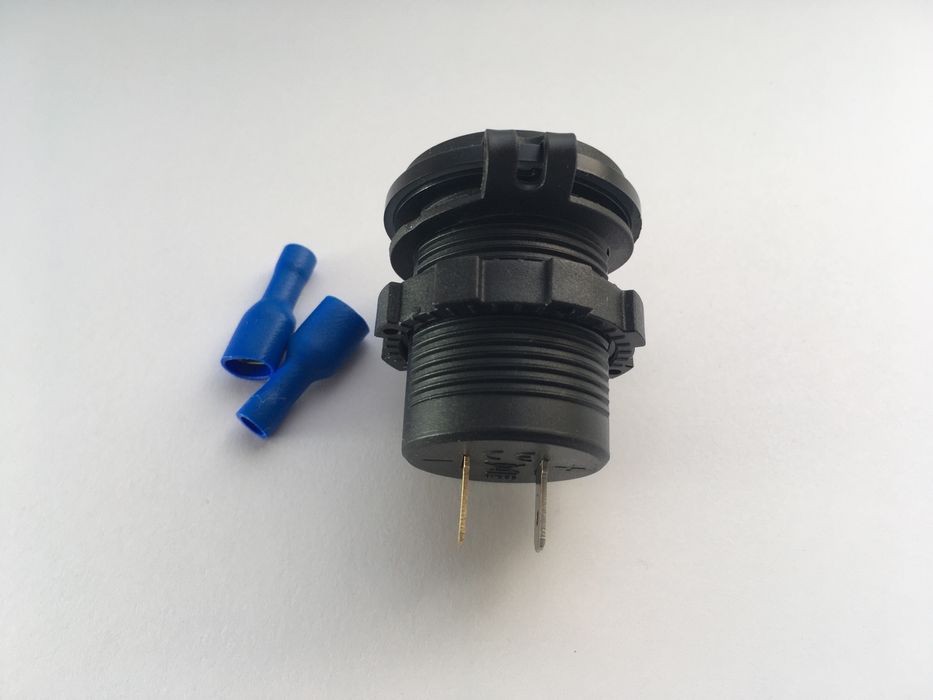 Автомобильная Usb зарядка QC 3.0 , Type-C , розетка в авто 12 - 24 V