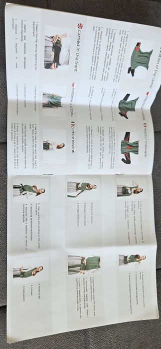 Nosidełko ergonomiczne KAVKA. Stan bdb. Polecam