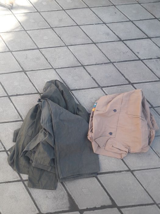 спецовка  и рукавицы рабочие