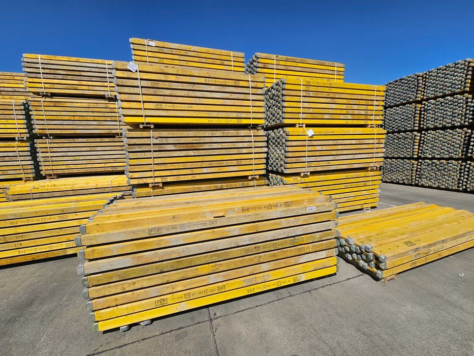 Szalunki stropowe Dźwigary Legary Stemple Podpory Sklejka Trójnogi