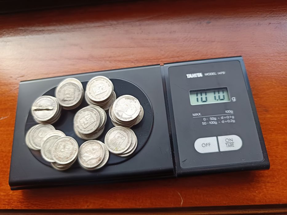 73 Moedas em prata Venezuela