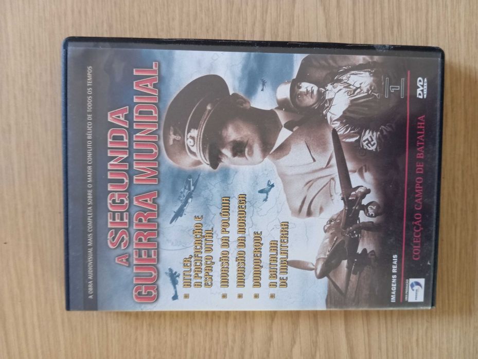 DVDs antigos sobre história