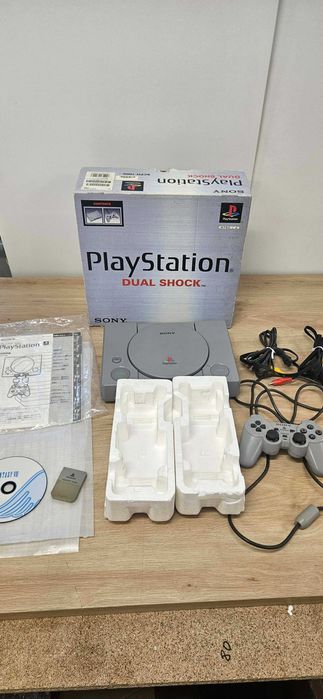 Konsola Playstation 1 PSX Scph-7000 Box + Karta Soft Mod Region Free sztuka nr 3
