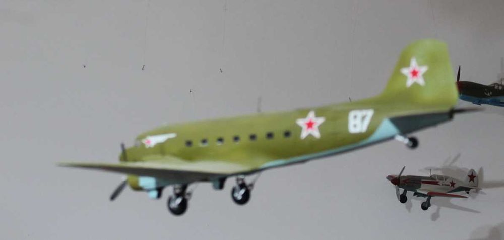 Модели самолетов,  вертолет,  масштабы - 1:32,1:48