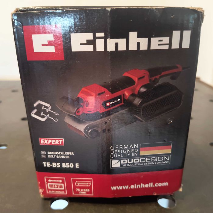 Szlifierka taśmowa czołg Einhell TE-BS 850 E 850W