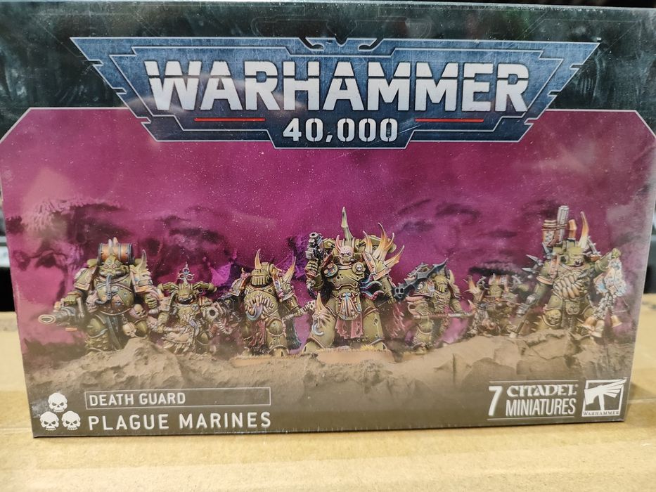 Warhammer 40000 Death Guard Plague Marines