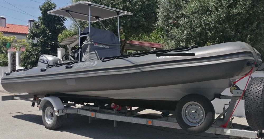 Semi Rígido 3D Tender Patrol 650, motor Honda 130 CV