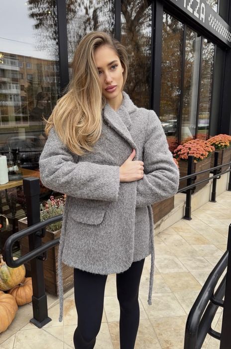 Новий утеплений піджак-пальто Odintsova xs до -10