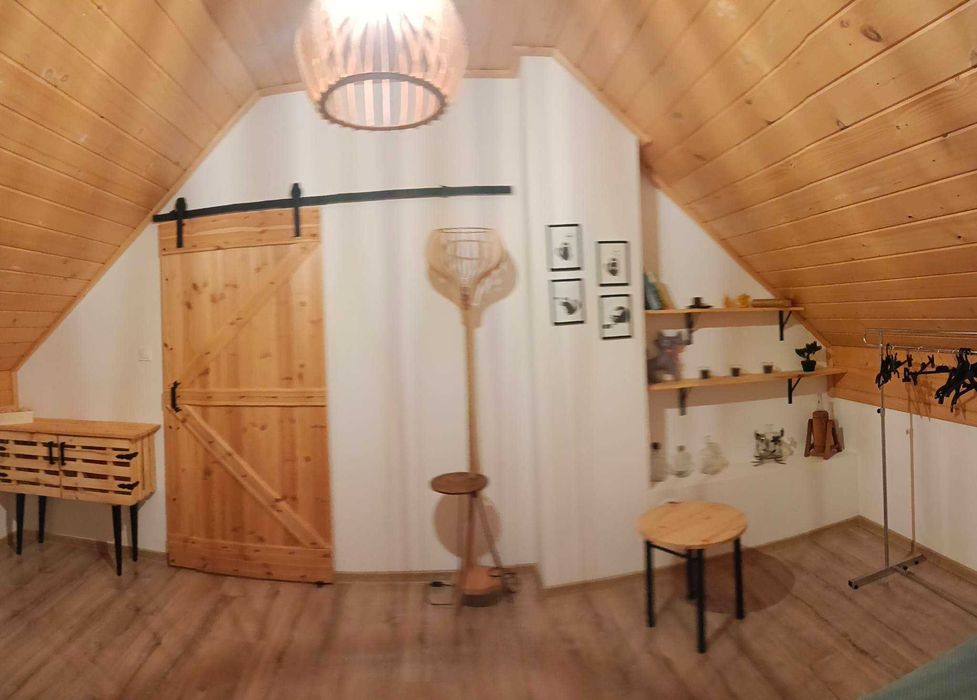 Sauna bania jacuzzi kino dom domek całoroczny Kocurek 8 os