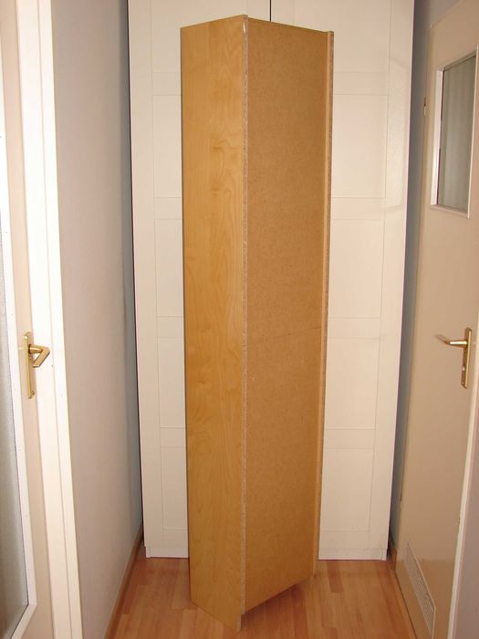 Regał na książki Billy Ikea imit. buku, 40x28x202 cm