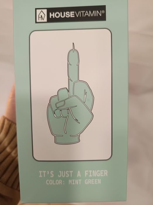 Velas em forma de mão