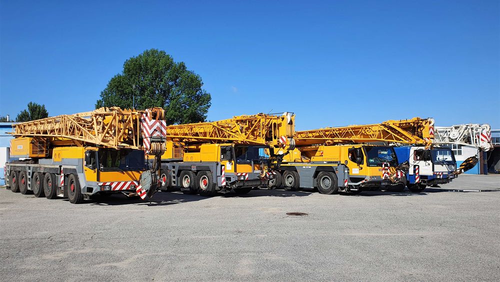 Wynajem dźwigu / żurawi 35t, 50t, 70t, 90t, 120t / Manitou MRT2260