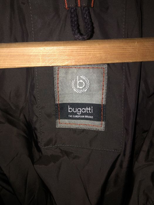 Куртка мужская «весна/осень» «Bugatti”, коричневая на синтепоне.